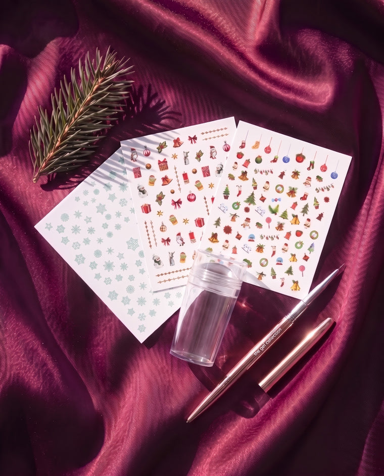 Christmas Nail Art • The Gel Collection