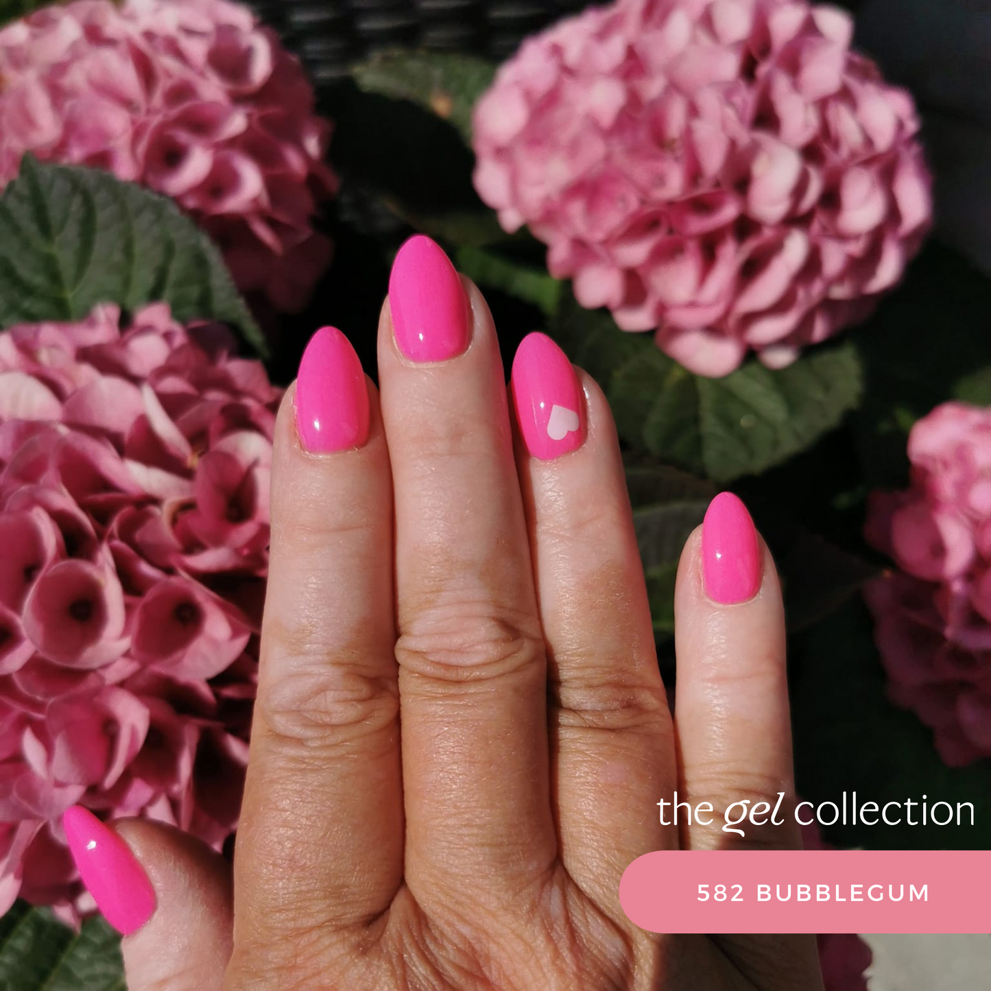Gel Polish • 582 Bubblegum • 21FREE • The Gel Collection™