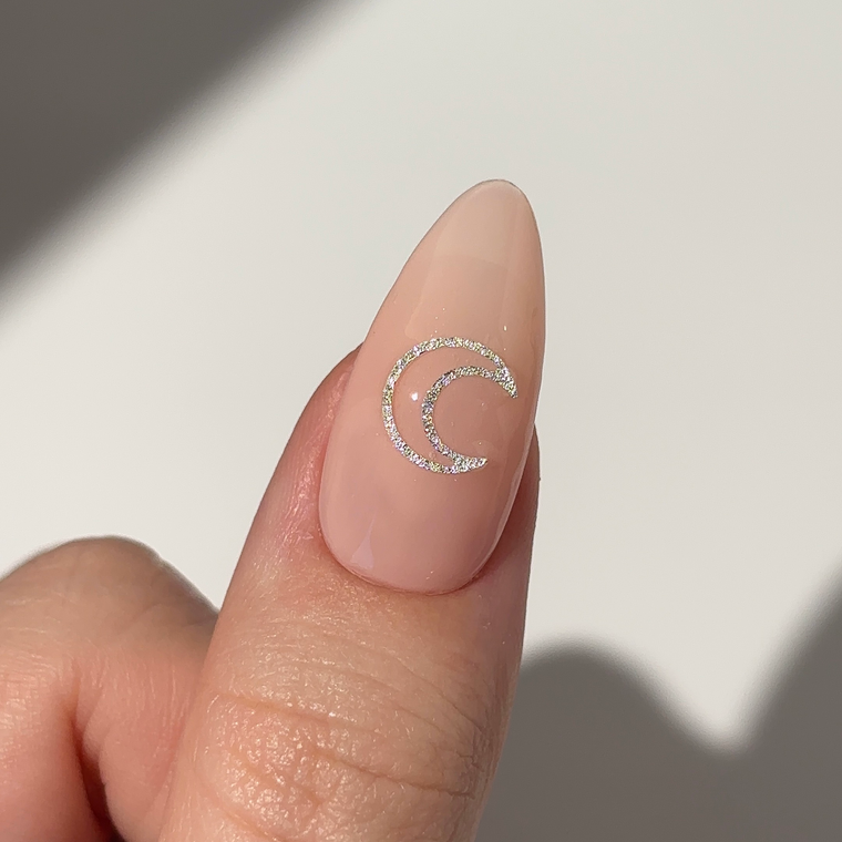 Aluminium shapes • Silver • The Gel Collection™
