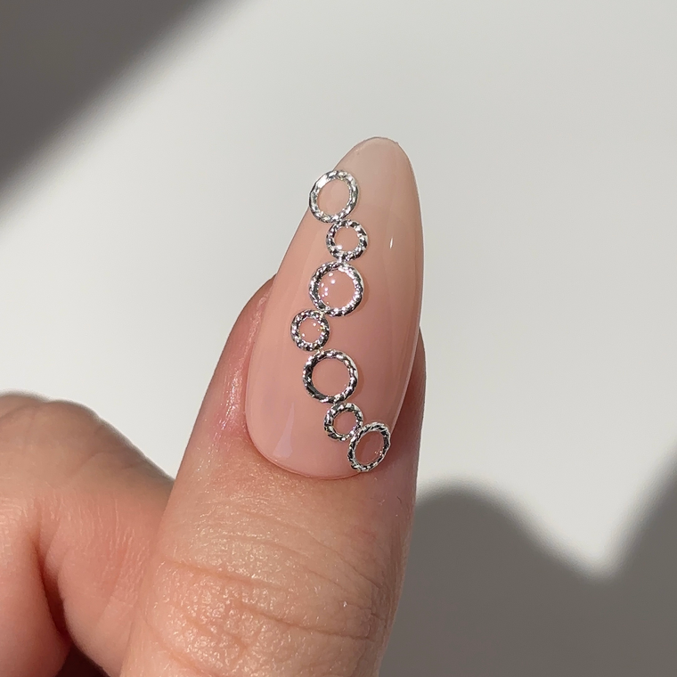 Aluminium shapes • Silver • The Gel Collection™