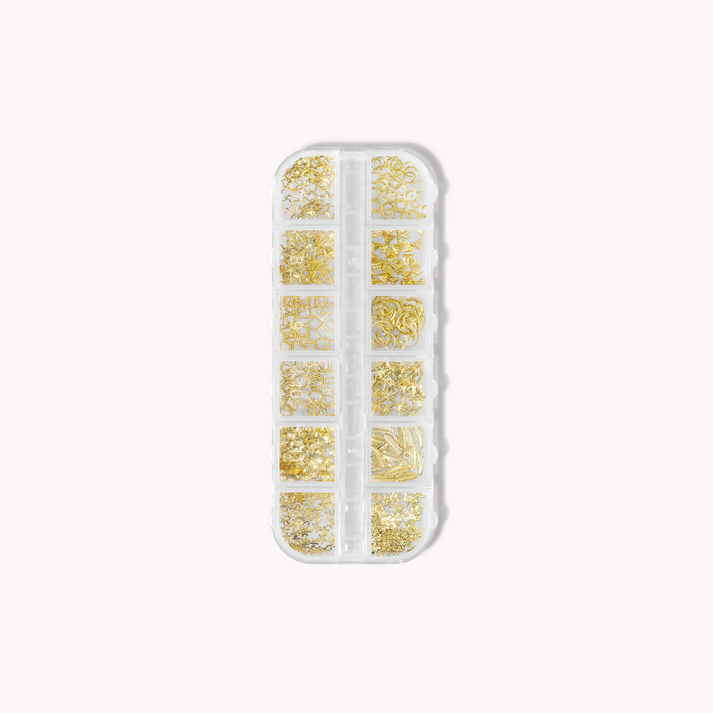 Aluminium Shapes • Gold • The Gel Collection™