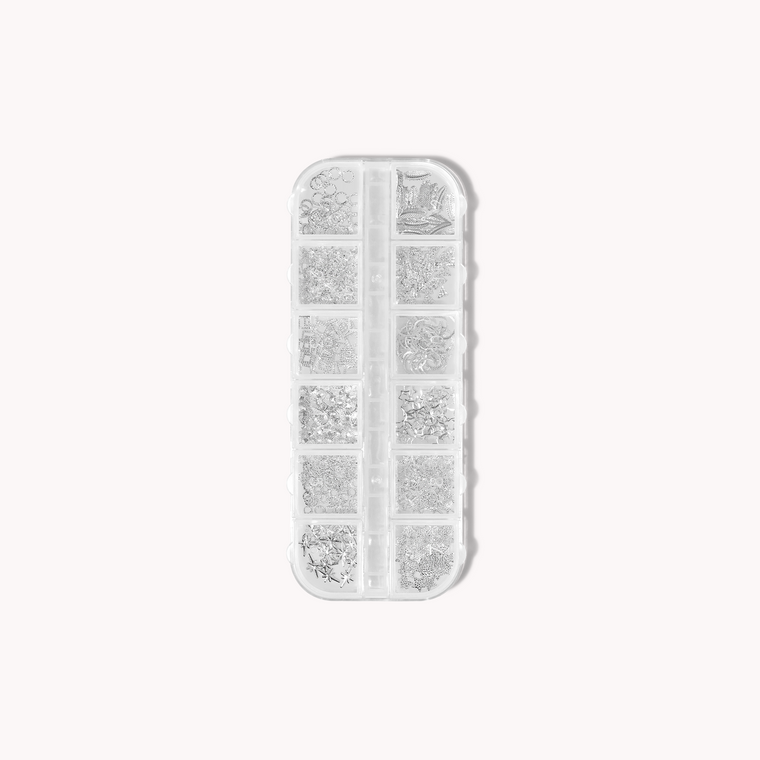 Aluminium shapes • Silver • The Gel Collection™