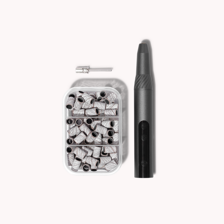 PAKKETILBUD • Drill Expert SMART™ elektrisk neglefil + Mandrel Bit og Sanding Bands