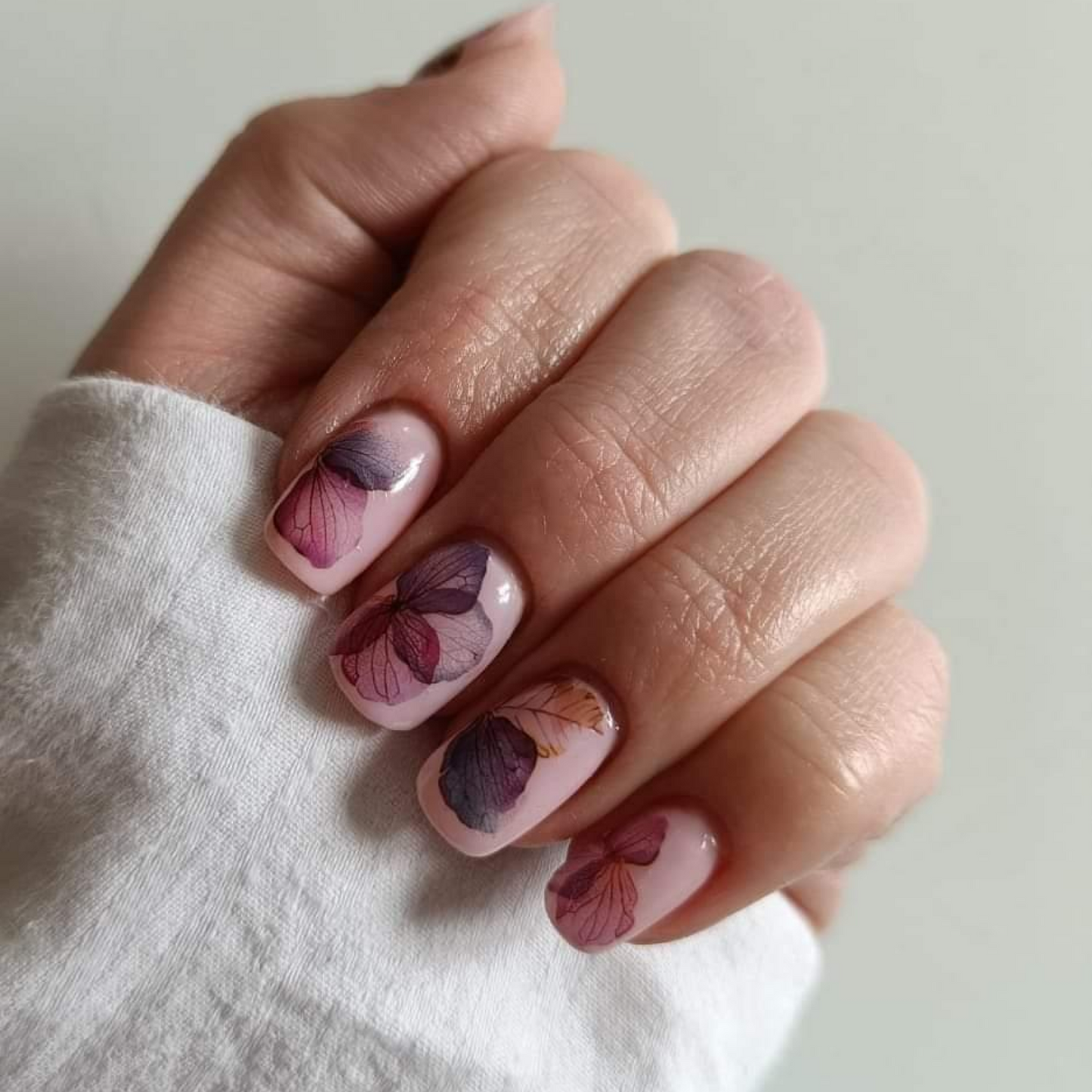 Nail Art Stickers • Watercolor flowers • The Gel Collection™