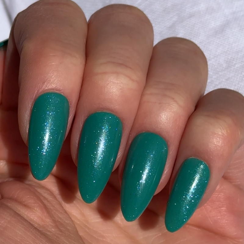 Top Coat No Wipe • Holographic Shimmer • 21FREE • The Gel Collection