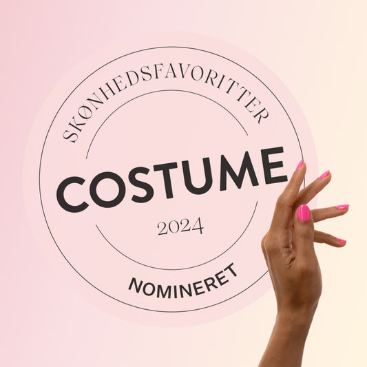 Vi er nomineret til Costume Skønhedsfavoritter