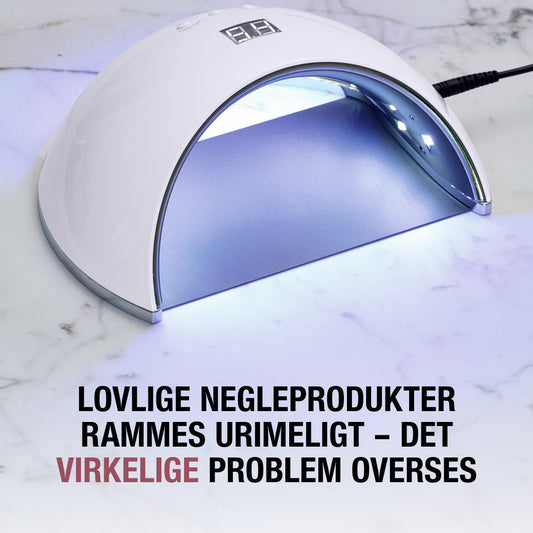 Lovlige negleprodukter rammes urimeligt – det virkelige problem overses