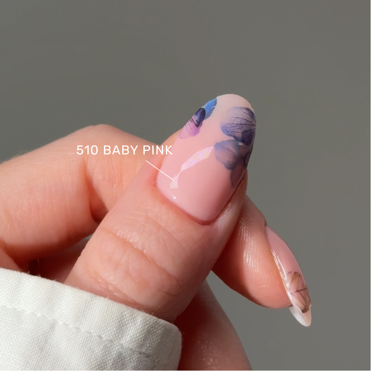 Nail Art Stickers • Watercolor flowers • The Gel Collection™