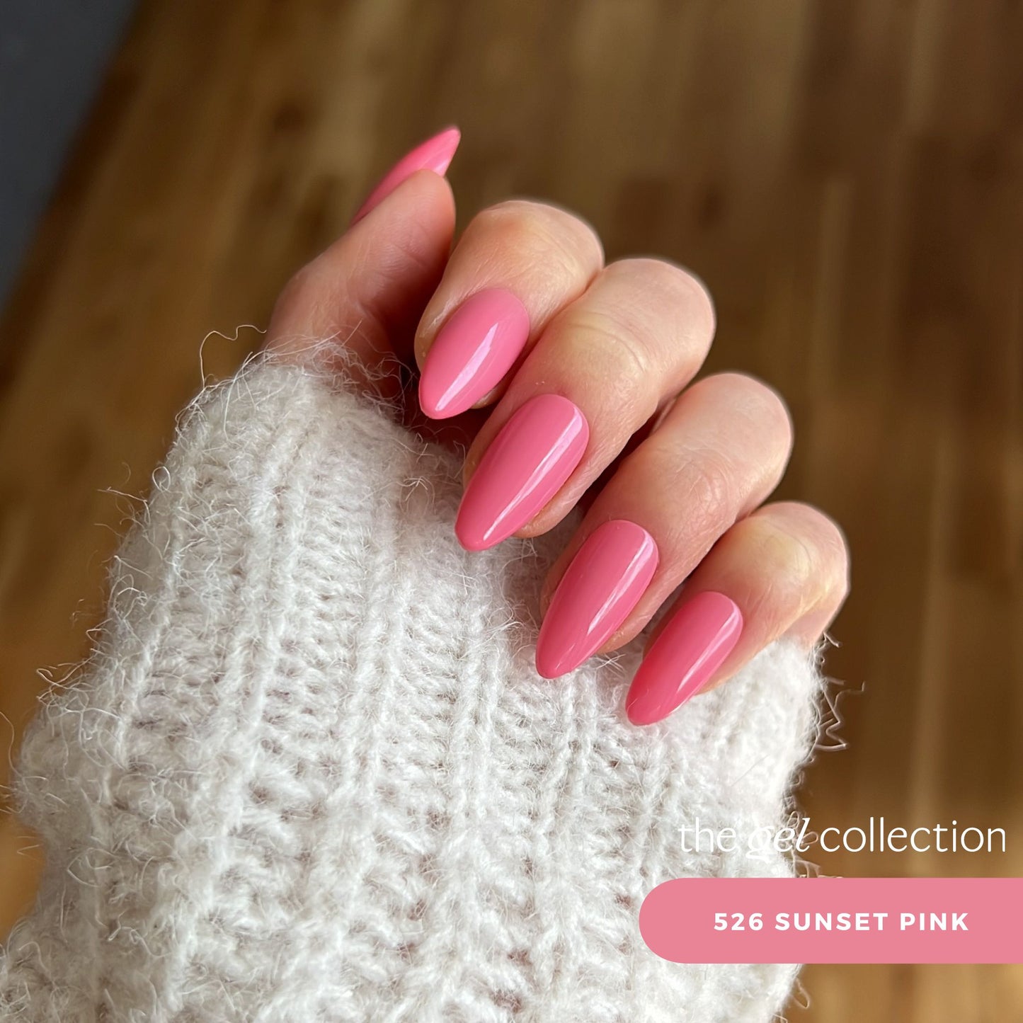 Gel Polish • 526 Sunset Pink • 21FREE • The Gel Collection™