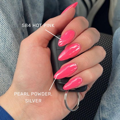 Gel Polish • 584 Hot Pink • 21FREE • The Gel Collection™