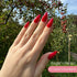 Gel Polish • 617 Warm Strawberry (semi-transparent) • 21FREE • The Gel Collection™