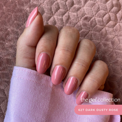 Gel Polish • 627 Dark Dusty Rose • 21FREE • The Gel Collection™