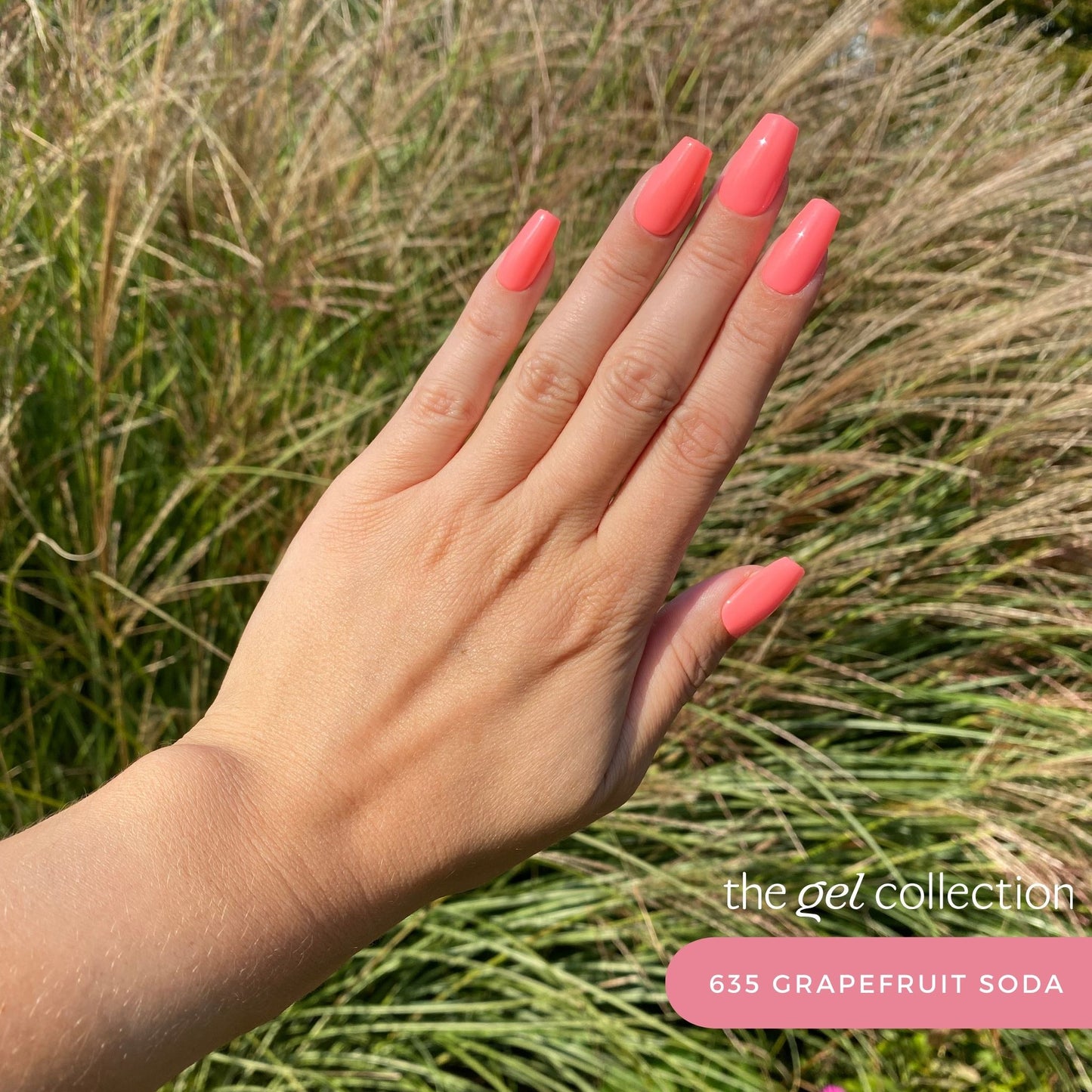 Gel Polish • 635 Grapefruit Soda • 21FREE • The Gel Collection™