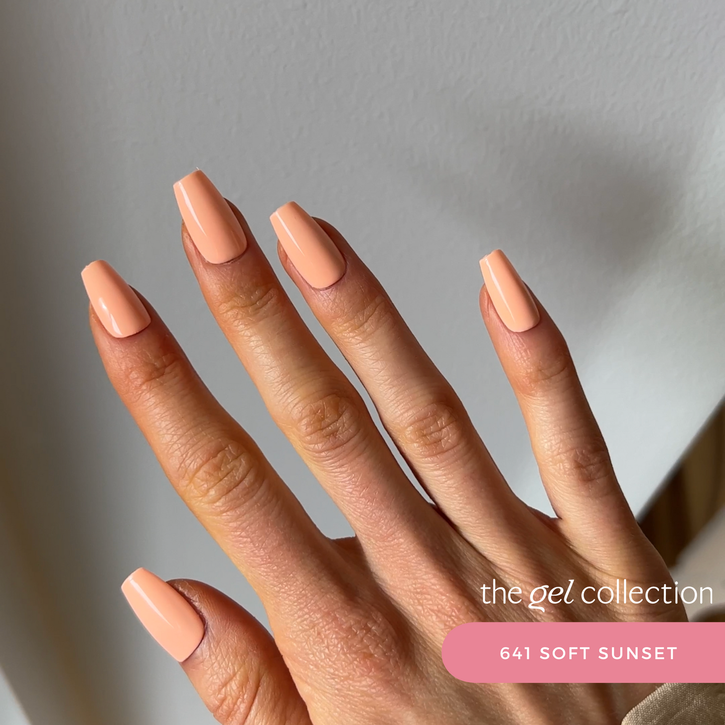 Gel Polish • 641 Soft Sunset • 21FREE • The Gel Collection™