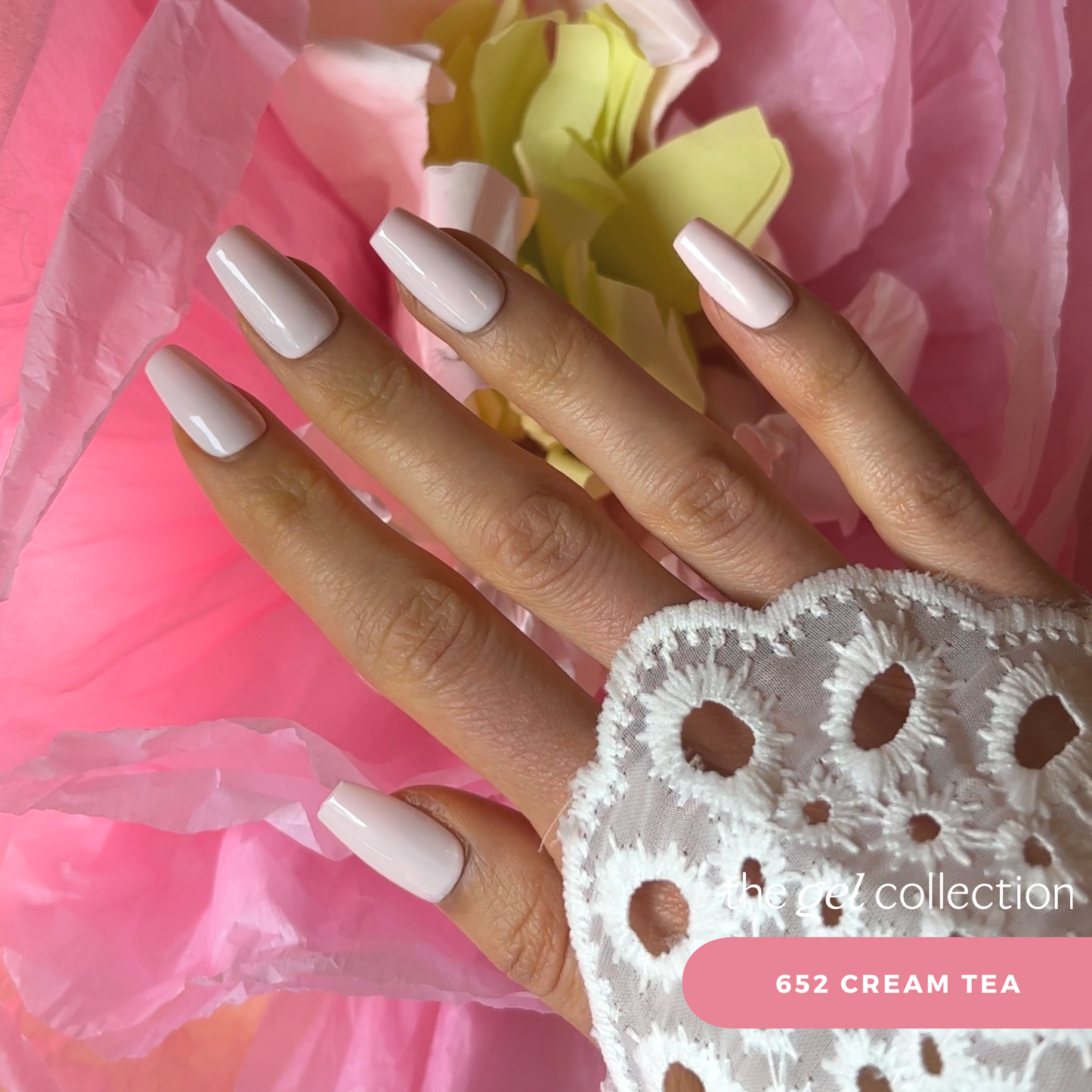 Gel Polish • 652 Cream Tea • 21FREE • The Gel Collection™