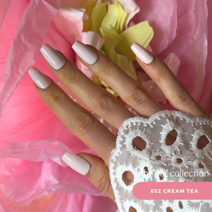 Gel Polish • 652 Cream Tea • 21FREE • The Gel Collection™