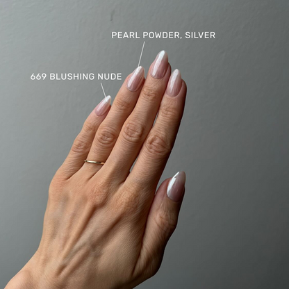 Gel Polish • 669 Blushing Nude (semi-transparent) • 21FREE • The Gel Collection™