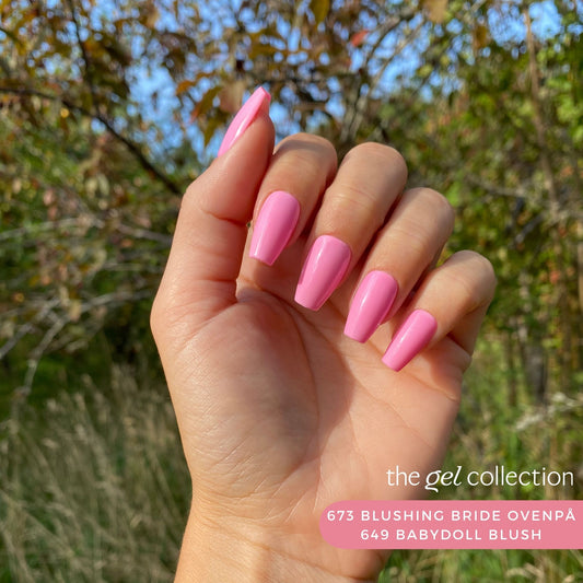 Gel Polish • 673 Blushing Bride (transparent) • 21FREE  • The Gel Collection™