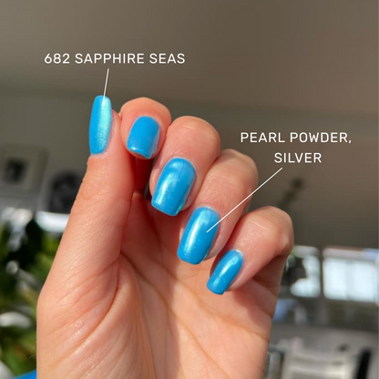 Gel Polish • 682 Sapphire Seas • 21FREE • The Gel Collection™