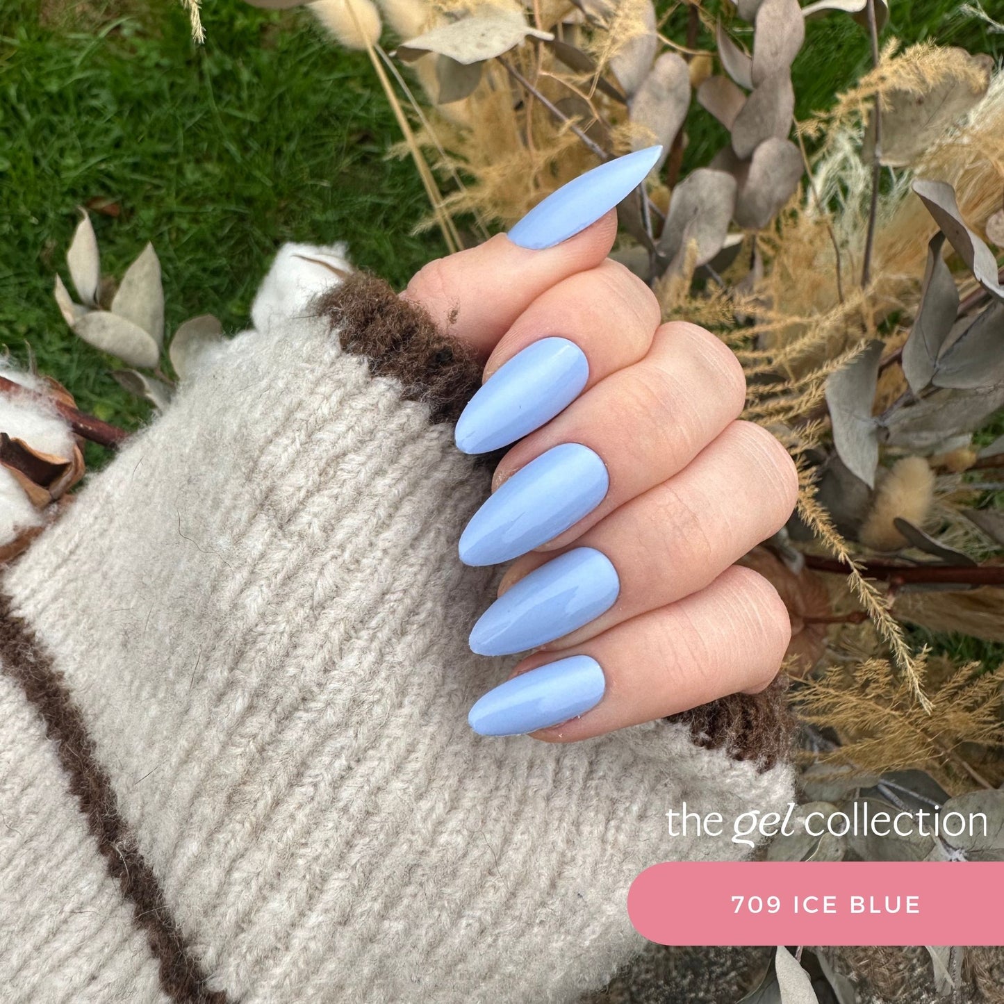 Gel Polish • 709 Ice Blue • 21FREE • The Gel Collection™