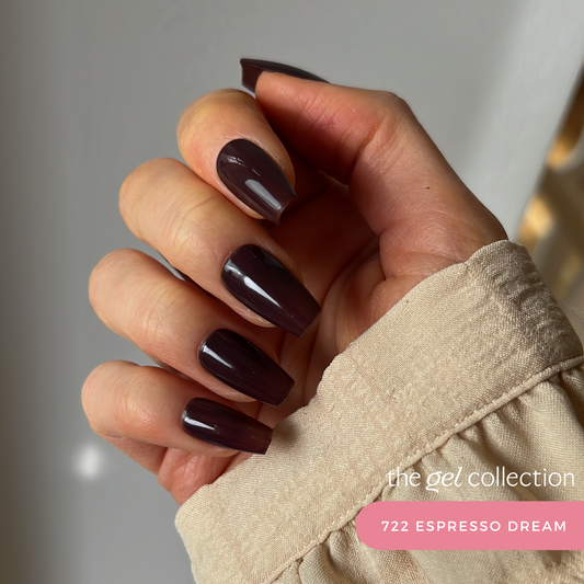 Gel Polish • 722 Espresso Dream • 21FREE • The Gel Collection™