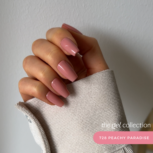 Gel Polish • 728 Peachy Paradise • 21FREE • The Gel Collection™