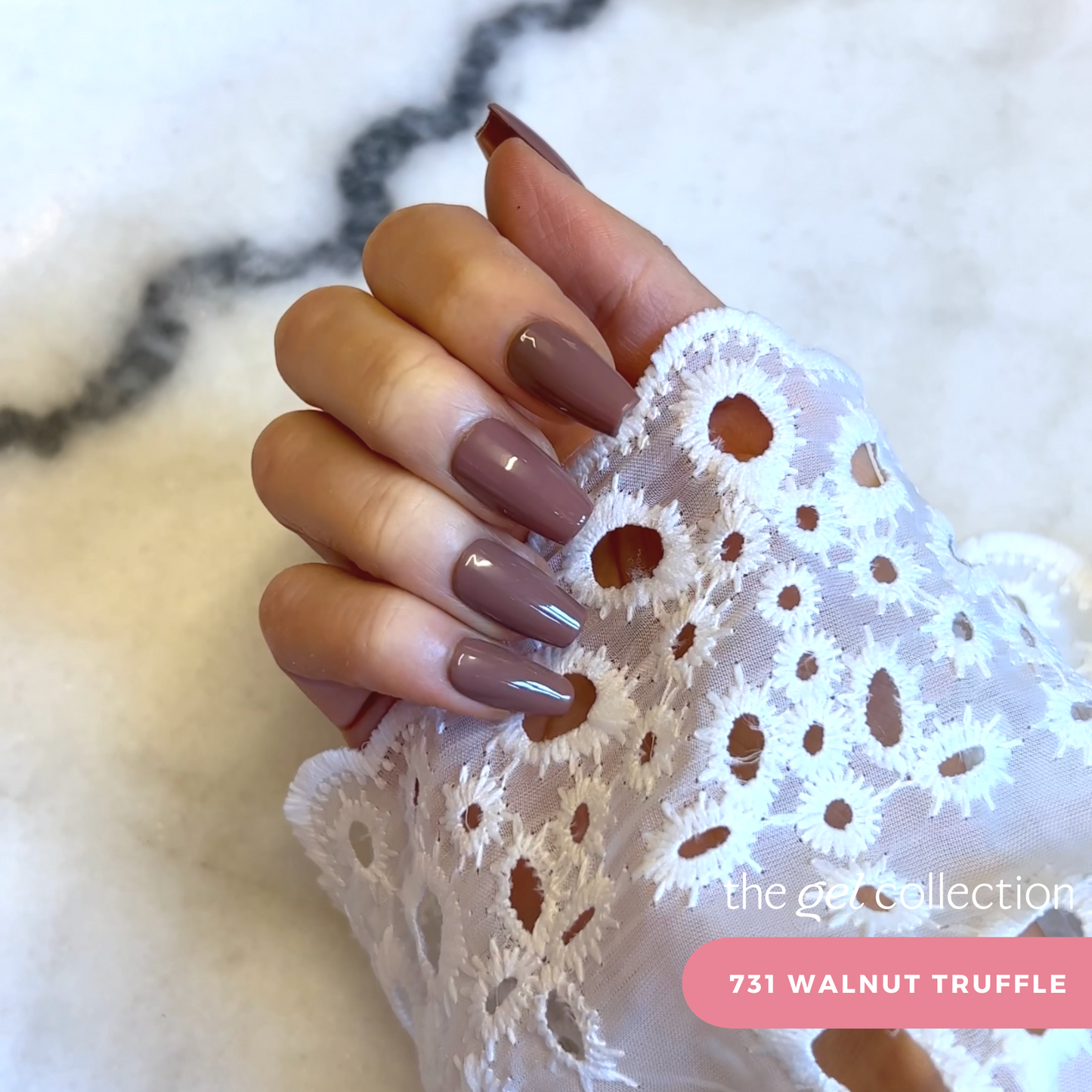 Gel Polish • 731 Walnut Truffle • 21FREE • The Gel Collection™