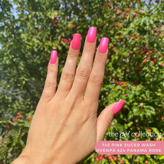 Gel Polish • 745 Pink Sugar Wash (transparent) • 21FREE • The Gel Collection™