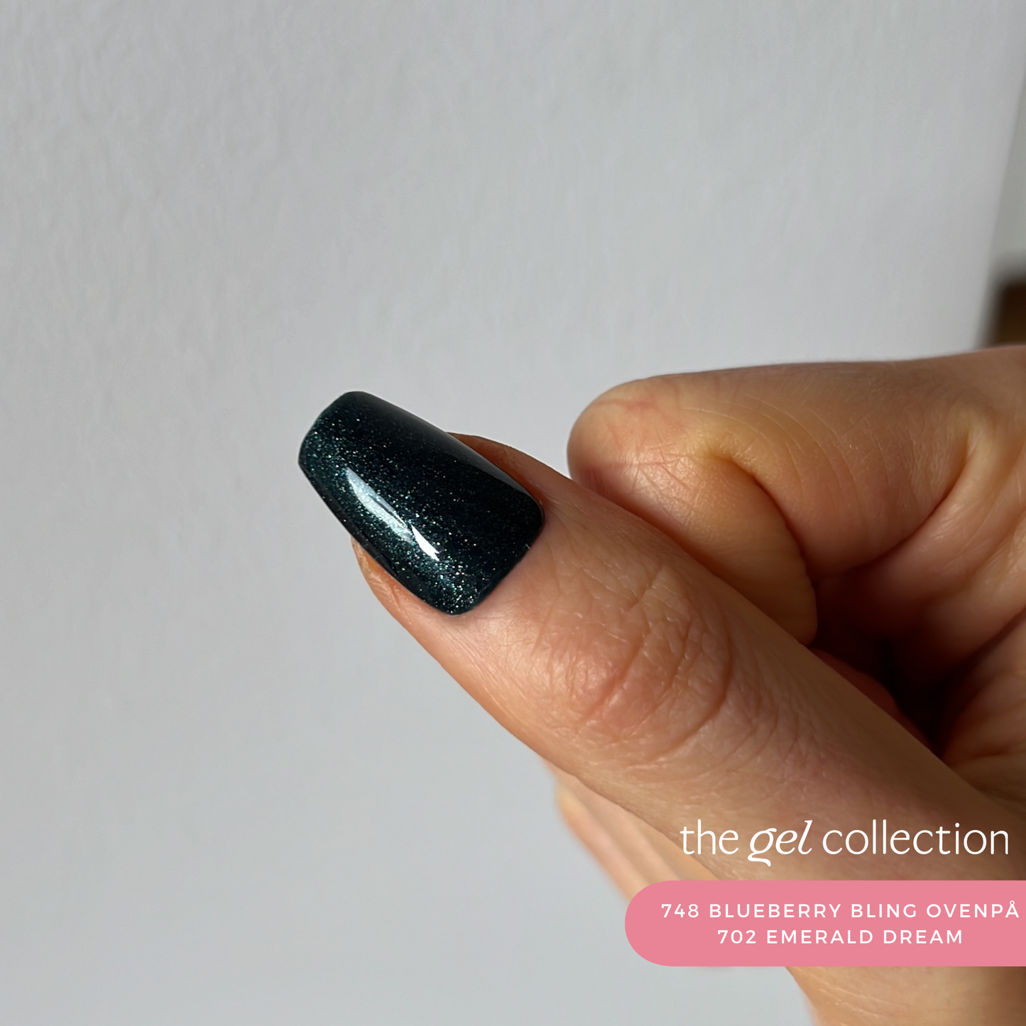 Gel Polish • 748 Blueberry Bling (semi-transparent) • 21FREE • The Gel Collection™