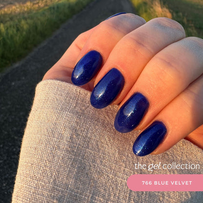 Gel Polish • 766 Blue Velvet (semi-transparent) • 21FREE • The Gel Collection™