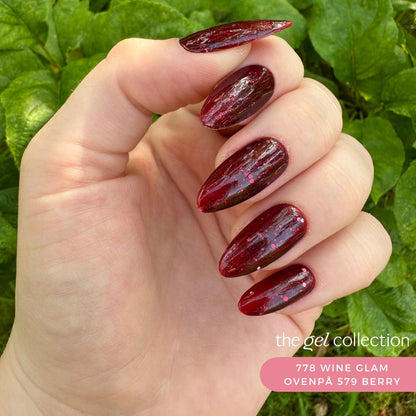 Gel Polish • 778 Wine Glam (semi-transparent) • 21FREE • The Gel Collection™