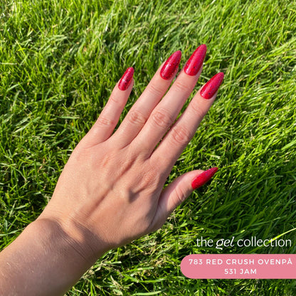 Gel Polish • 783 Red Crush (semi-transparent) • 21FREE  • The Gel Collection™