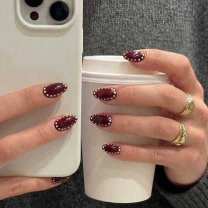 Gel Polish • 811 Bordeaux Eve • 21FREE • The Gel Collection™