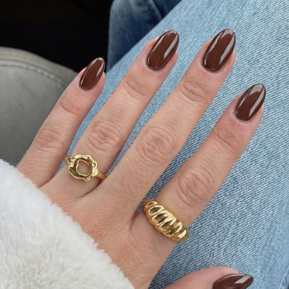 Gel Polish • 812 Coffee Veil • 21FREE • The Gel Collection™