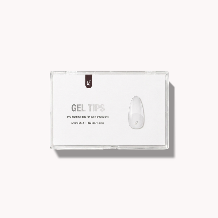Gel Tips • Almond Short (360 stk) • The Gel Collection