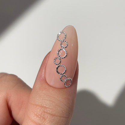 Aluminium shapes • Silver  • The Gel Collection™