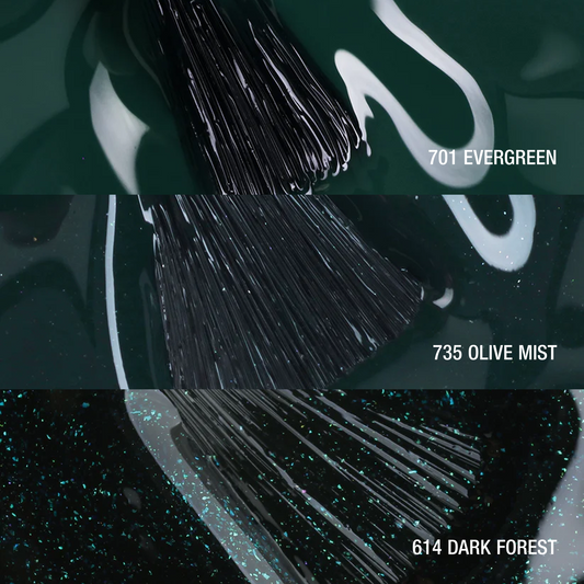 Christmas Greens Farvepakke • The Gel Collection