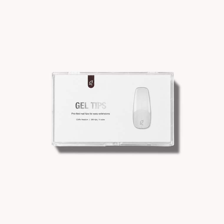 Gel Tips • Coffin Medium (360 stk) • The Gel Collection