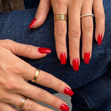 Gel Tips • Coffin Short (360 stk) • The Gel Collection