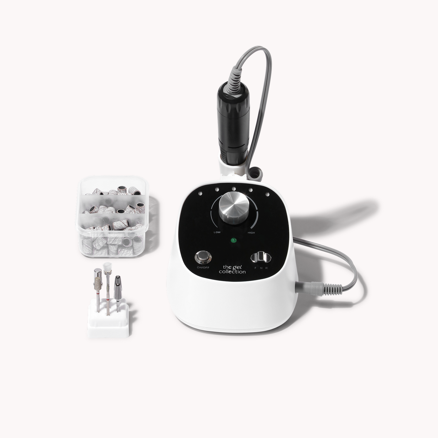 PAKKETILBUD • Drill Expert™ elektrisk neglefil + Bit Kit Essential