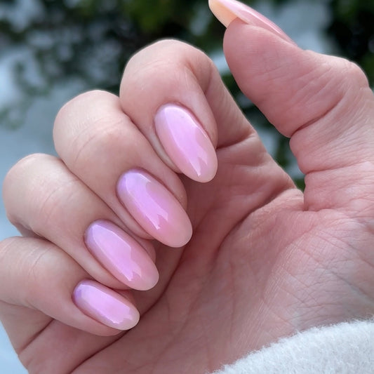 Gel Polish • 741 Pearl Pink Haze (transparent) • 21FREE • The Gel Collection™