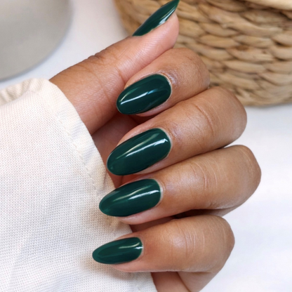 Gel Polish • 701 Evergreen (semi-transparent) • 21FREE • The Gel Collection™