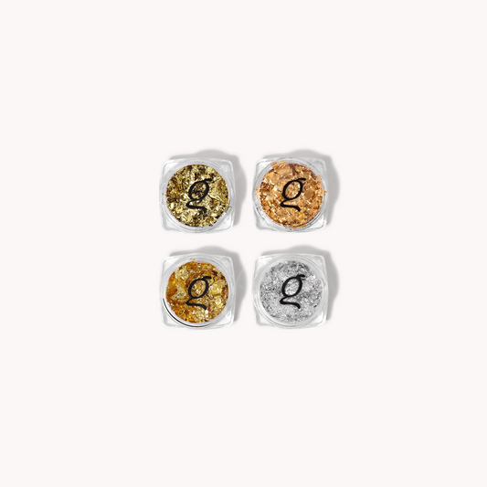 Metallic Foil Flakes • 4 stk. • The Gel Collection™