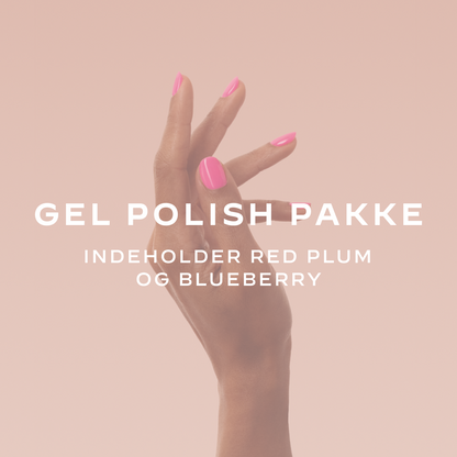 Gel Polish Pakke med 4 stk (OBS UDLØB d. 10/11-2024) • 21FREE • The Gel Collection™