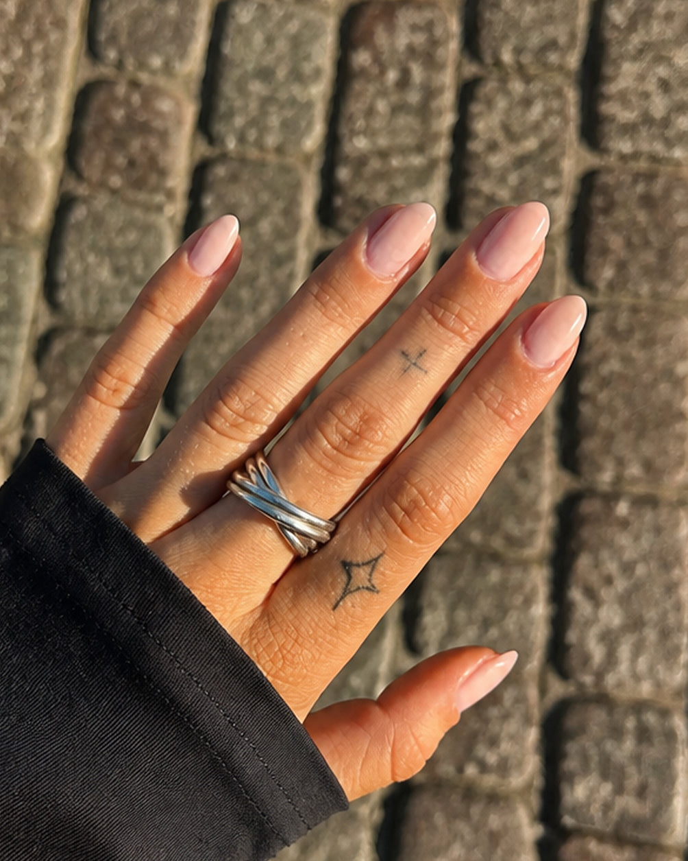 Gel Polish 256 Barely There på negle