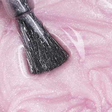 Gel Polish • 753 Baby Pink Shimmer (transparent) • 21FREE • The Gel Collection™