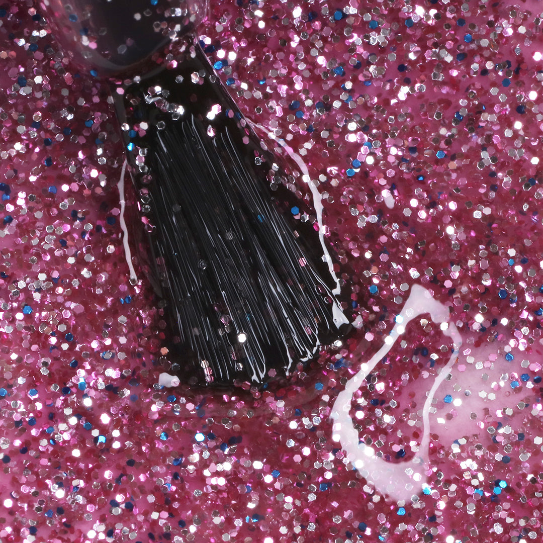 Gel Polish • 763 Pink Diamond (transparent) • 21FREE • The Gel Collection™