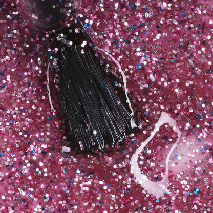 Gel Polish • 763 Pink Diamond (transparent) • 21FREE • The Gel Collection™