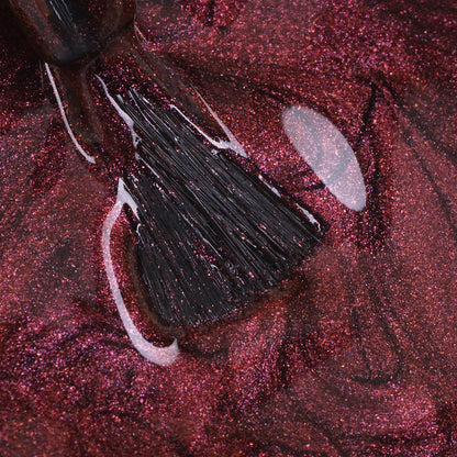 Gel Polish • 767 Brown Metallic (semi-transparent) • 21FREE • The Gel Collection™