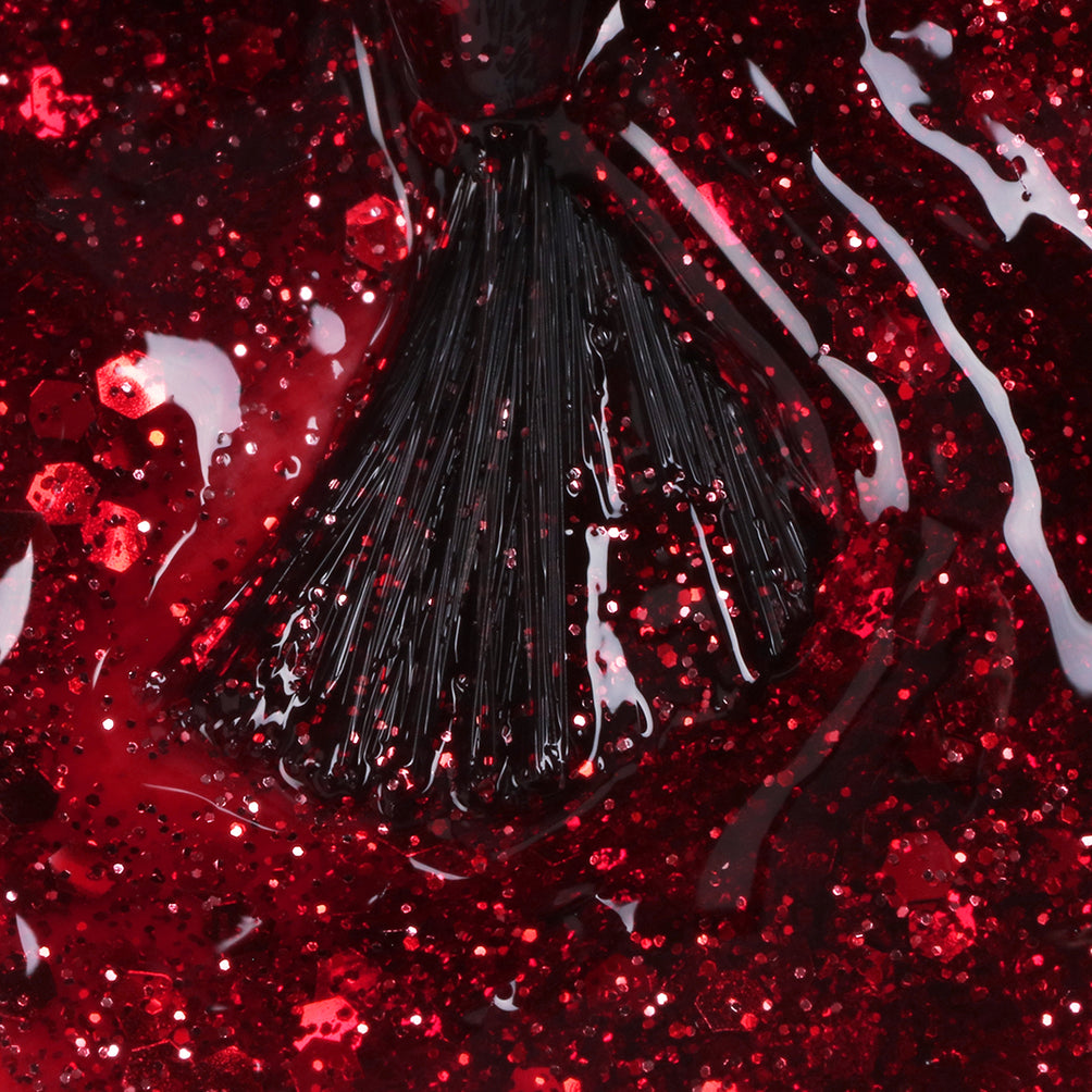 Gel Polish • 777 Red Diamond (semi-transparent) • 21FREE • The Gel Collection™